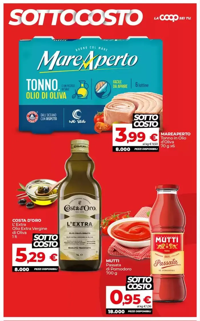 Sottocosto da 1 aprile a 9 aprile di 2025 - Pagina del volantino 8