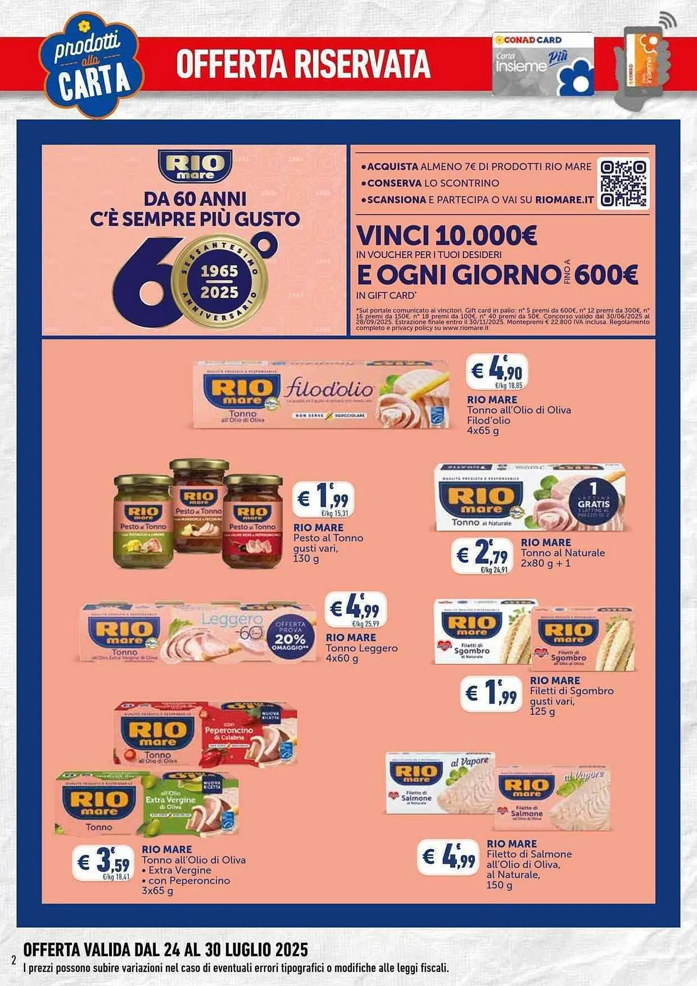 Volantino Conad da 24 luglio a 30 luglio di 2025 - Pagina del volantino 2