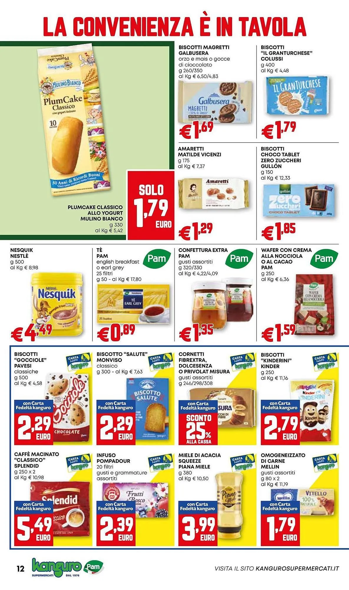 Volantino Kanguro da 25 settembre a 8 ottobre di 2025 - Pagina del volantino 12