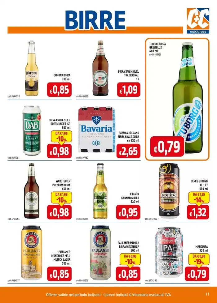 Promozioni, offerte per il tuo business da 21 ottobre a 3 novembre di 2024 - Pagina del volantino 11