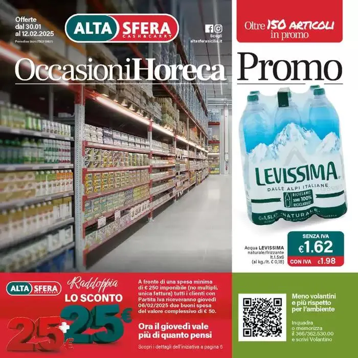 Occasioni Horeca da 30 gennaio a 12 febbraio di 2025 - Pagina del volantino 1