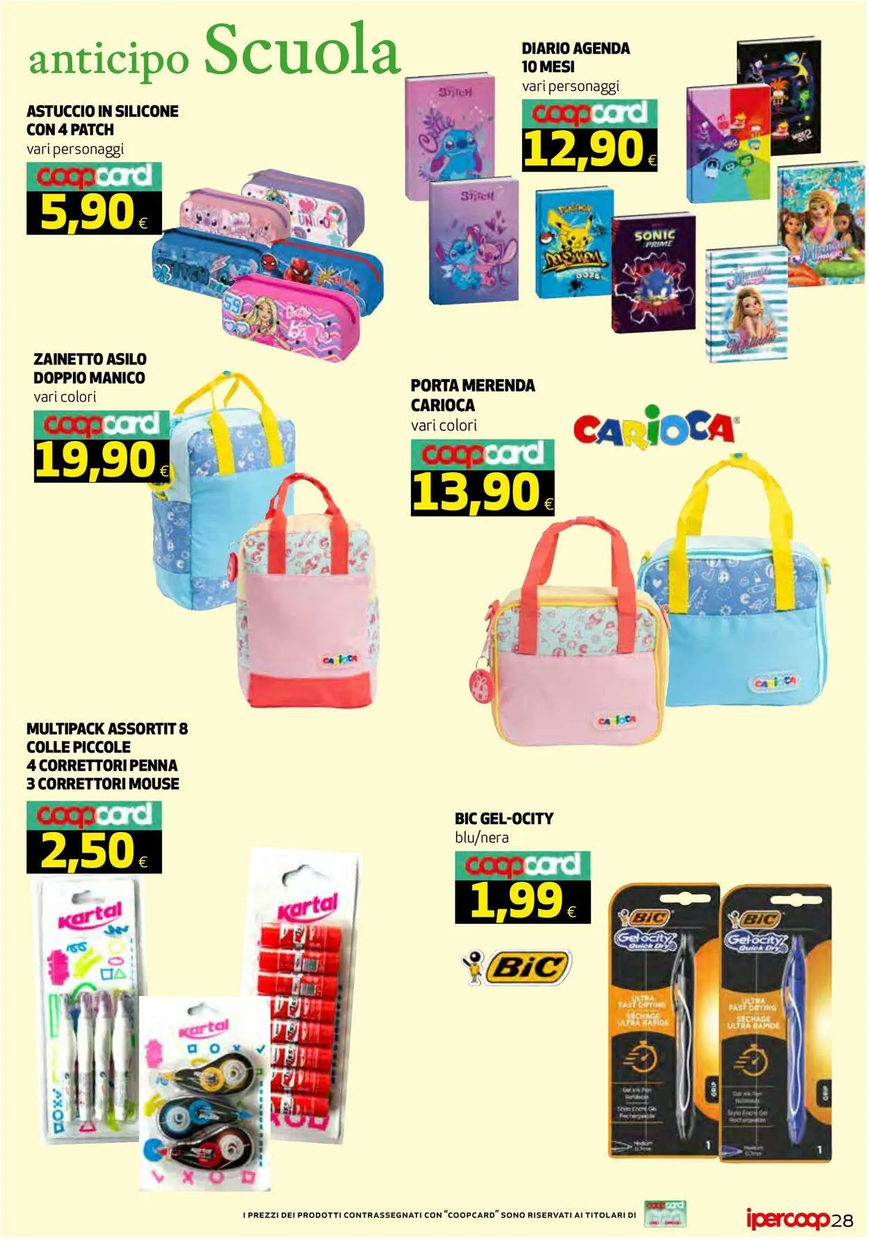 Coop Volantino attuale da 18 agosto a 26 agosto di 2025 - Pagina del volantino 28