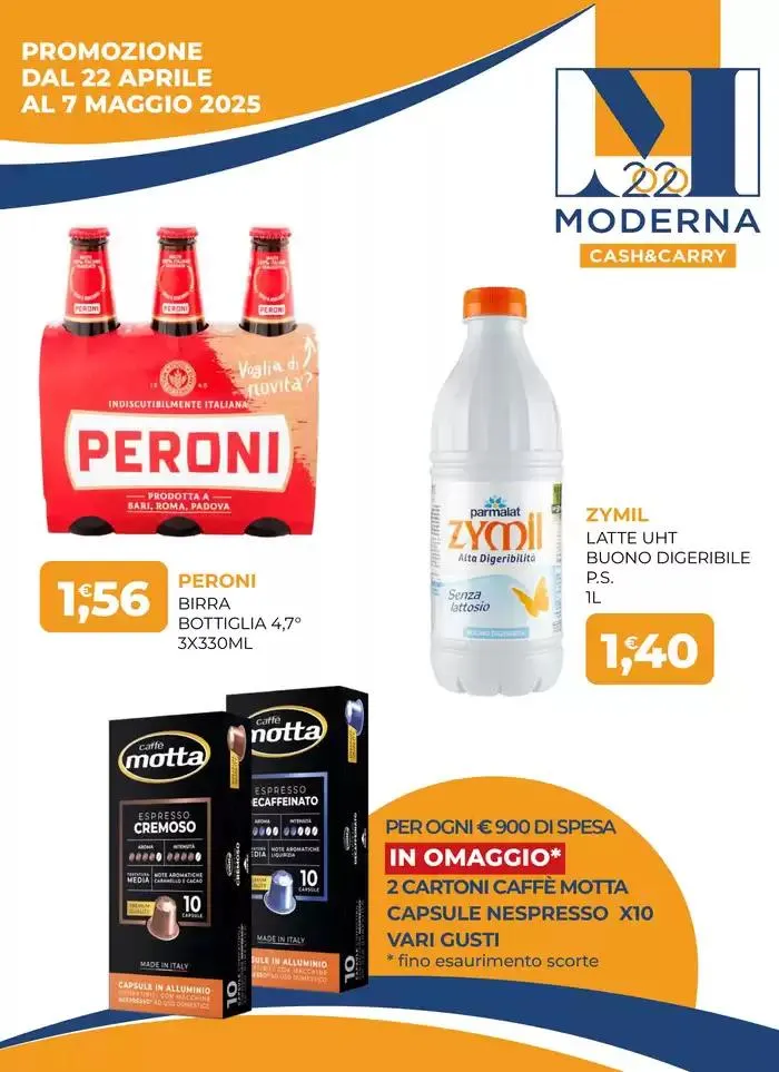 Promozione dal 22 aprile al 7 maggio  - 1
