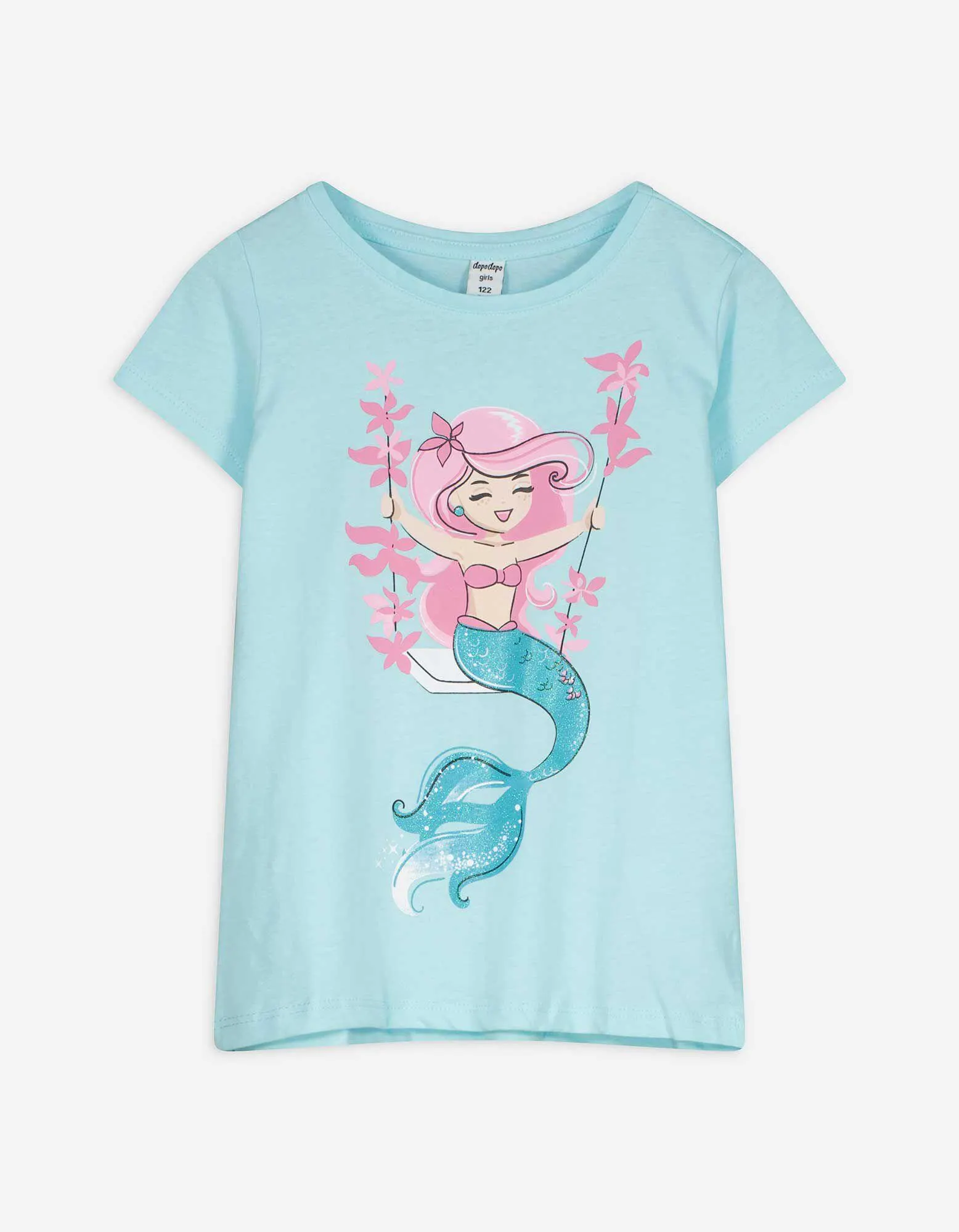 T-shirt - Stampa frontale - blu