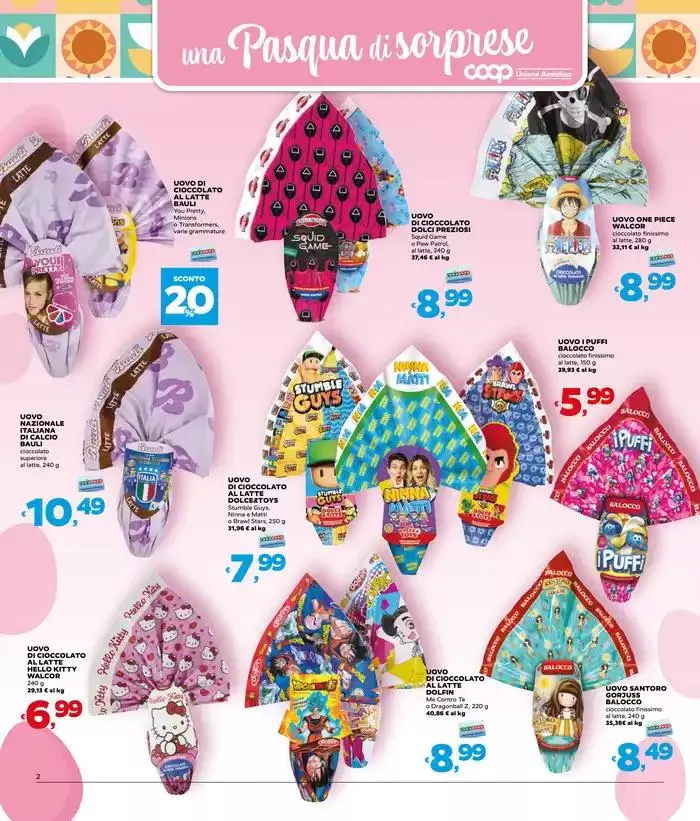 Una pasqua di sorprese da 10 aprile a 22 aprile di 2025 - Pagina del volantino 2