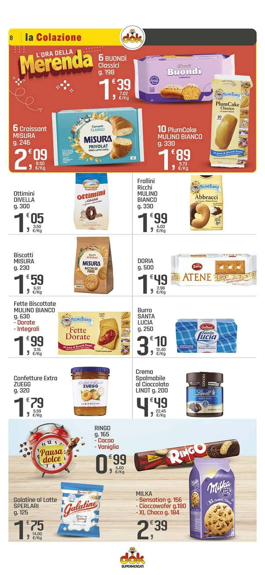 Volantino Supermercati Dok da 28 agosto a 10 settembre di 2025 - Pagina del volantino 8