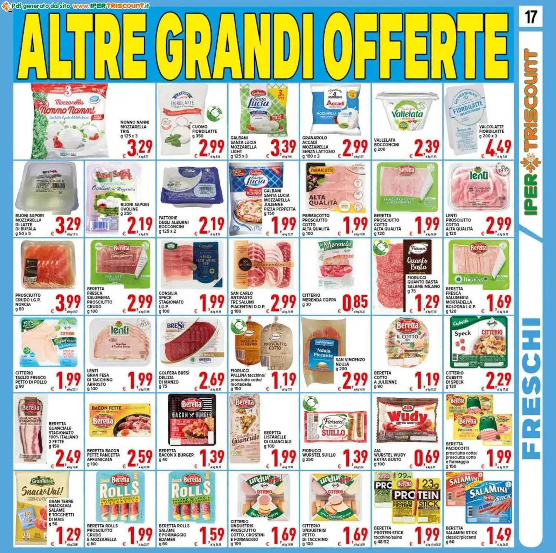 Volantino Iper Triscount da 25 luglio a 5 agosto di 2025 - Pagina del volantino 17