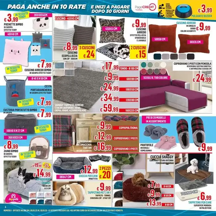 Paga anche in 10 rate da 9 gennaio a 31 gennaio di 2025 - Pagina del volantino 4