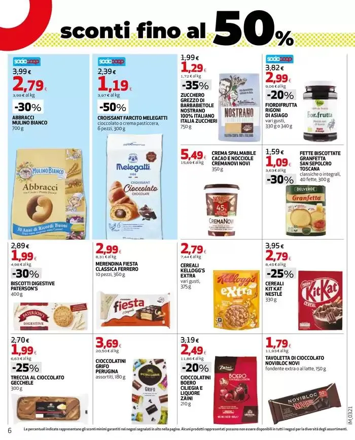 Sconti fino al 50% da 13 marzo a 26 marzo di 2025 - Pagina del volantino 6