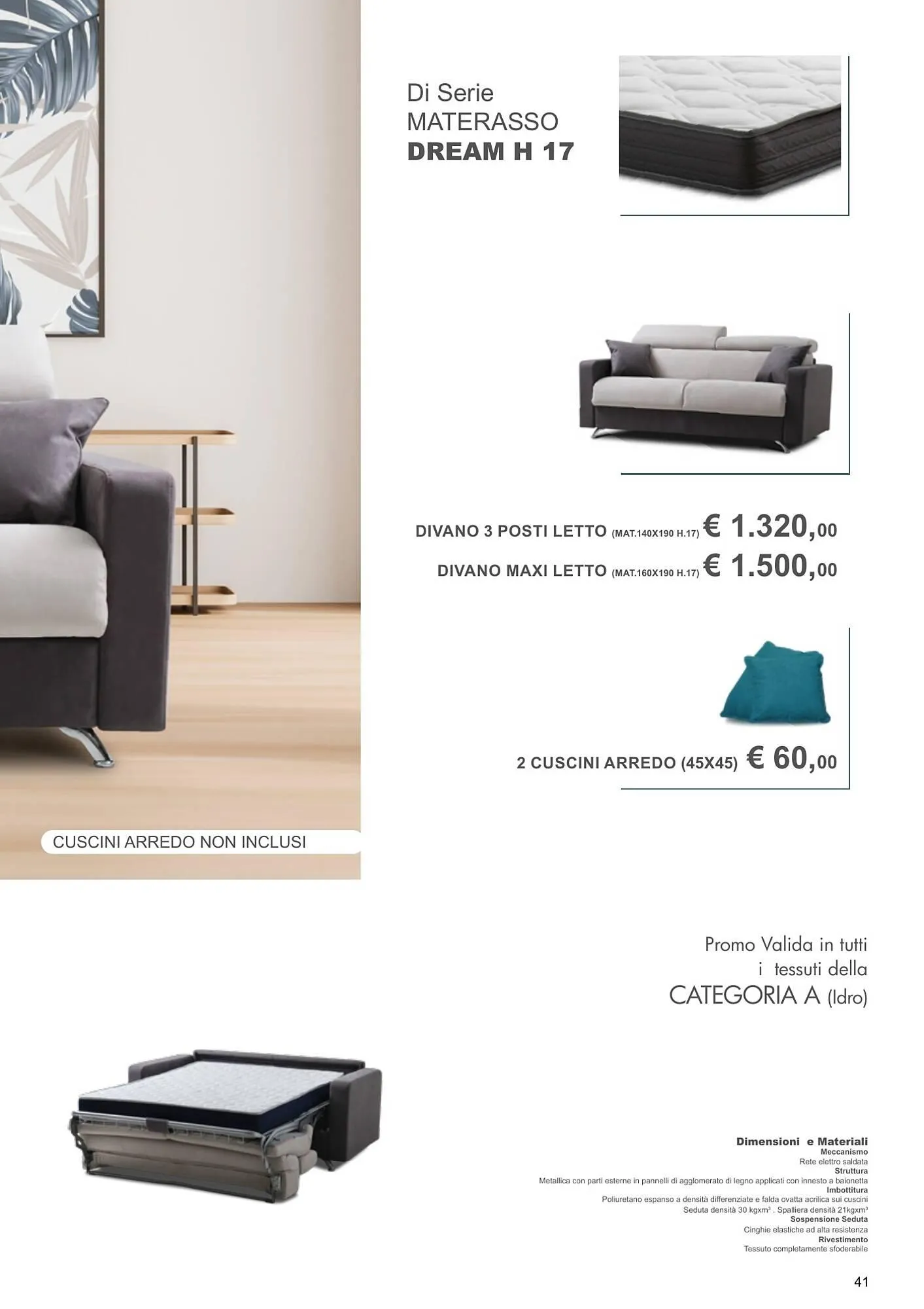 Volantino Outlet Divani da 15 ottobre a 31 dicembre di 2024 - Pagina del volantino 41