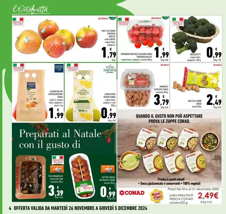 MEGA RISPARMIO da 26 novembre a 5 dicembre di 2024 - Pagina del volantino 4