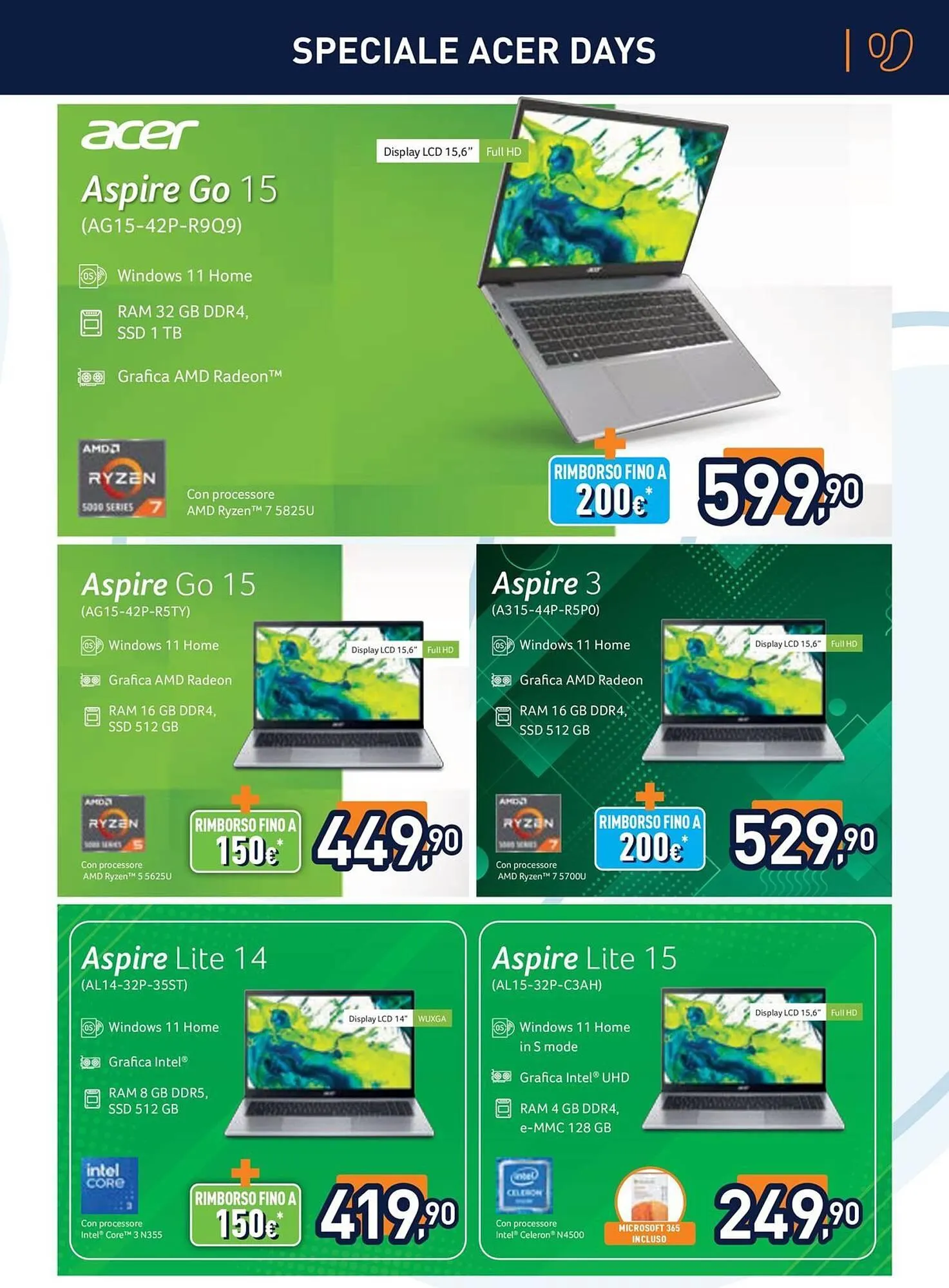 Volantino Unieuro da 22 agosto a 4 settembre di 2025 - Pagina del volantino 3