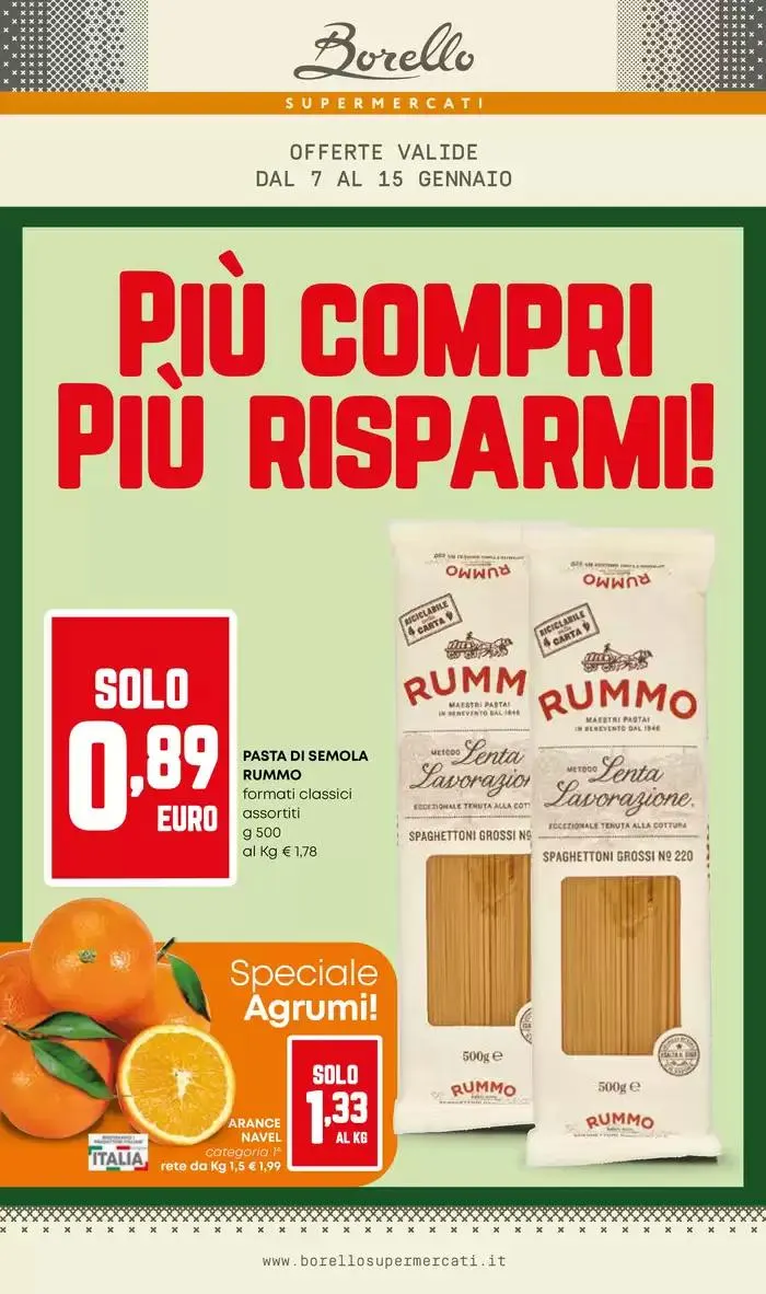 Più compri Più risparmi! da 7 gennaio a 15 gennaio di 2025 - Pagina del volantino 1