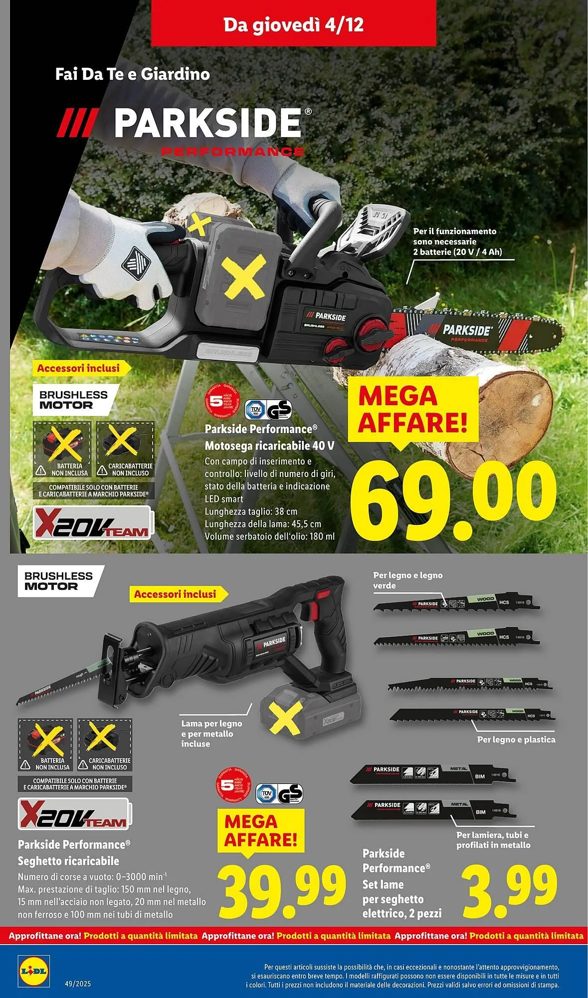 Volantino Lidl da 1 dicembre a 7 dicembre di 2025 - Pagina del volantino 52