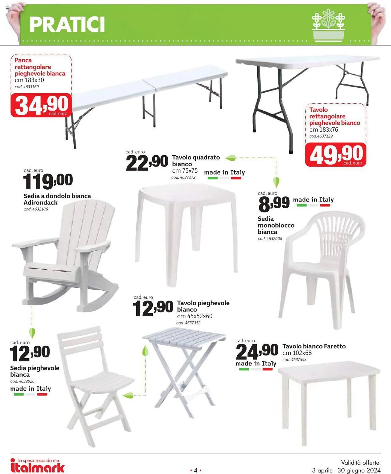 Volantino Italmark da 3 aprile a 30 giugno di 2024 - Pagina del volantino 4