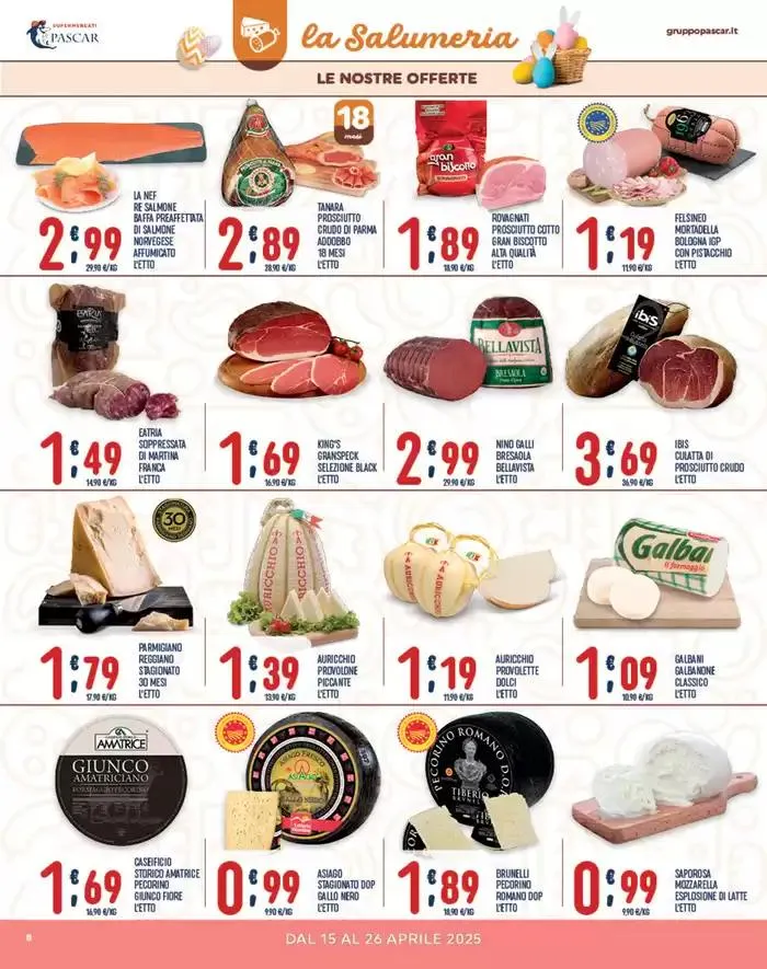 Buona Pasqua da 15 aprile a 26 aprile di 2025 - Pagina del volantino 8