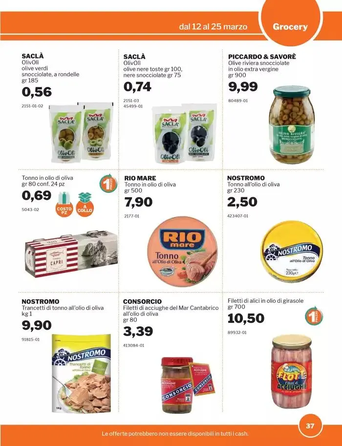Volantino Food & Beverage da 12 marzo a 25 marzo di 2025 - Pagina del volantino 37