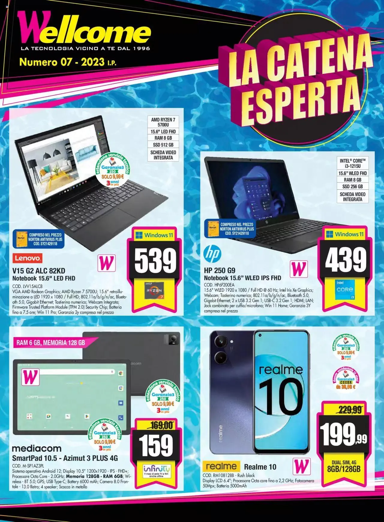 Volantino Wellcome da 25 luglio a 11 settembre di 2023 - Pagina del volantino 1