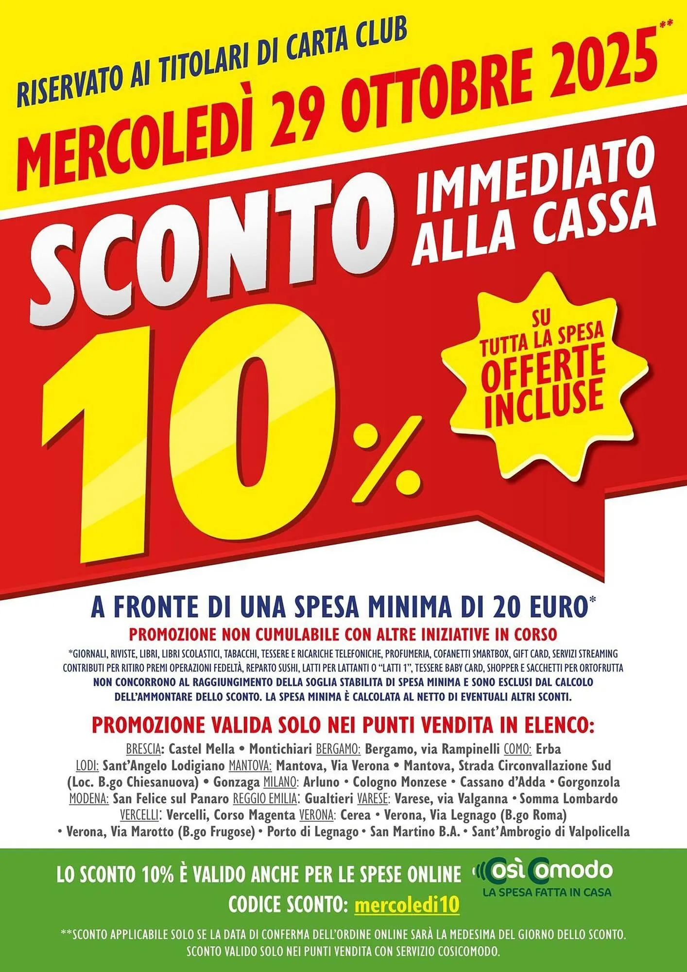 Volantino Famila Superstore da 29 ottobre a 29 ottobre di 2025 - Pagina del volantino 2
