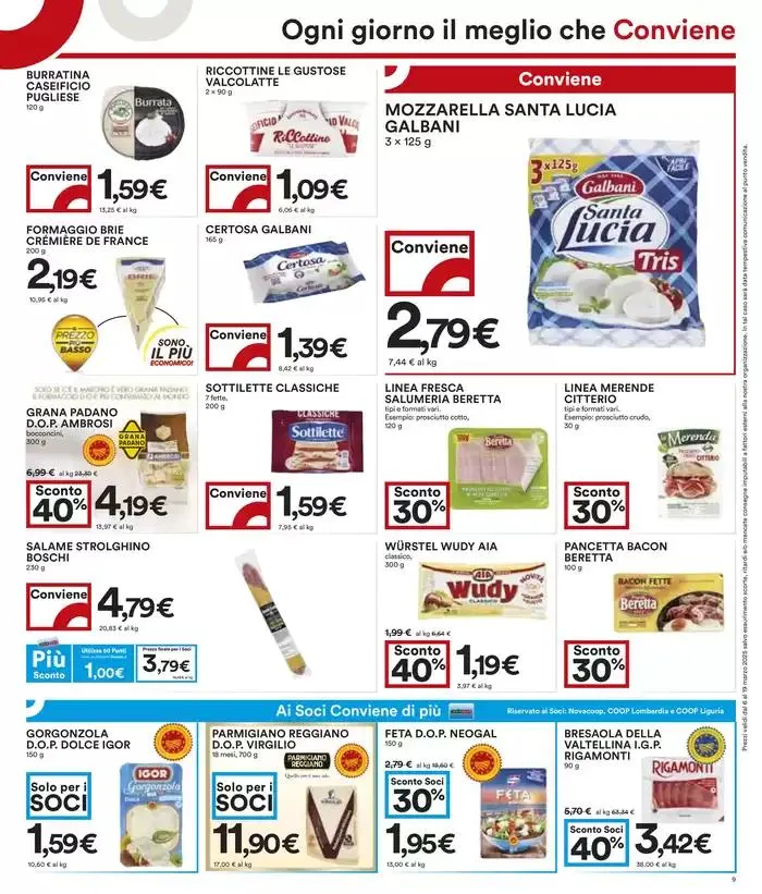 Sconti 30% 40% da 6 marzo a 19 marzo di 2025 - Pagina del volantino 9