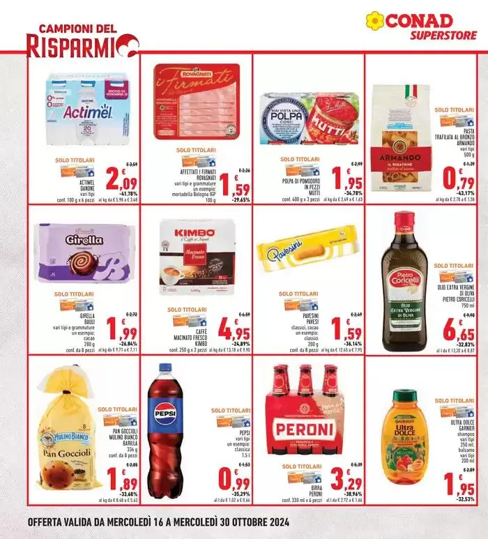 Campioni del risparmio da 16 ottobre a 30 ottobre di 2024 - Pagina del volantino 2