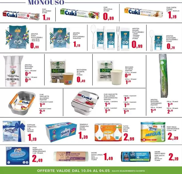 Nuova Apertura Foggia da 10 aprile a 7 maggio di 2025 - Pagina del volantino 2