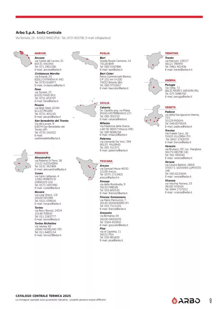 Catalogo Centrale termica 2025  da 8 aprile a 31 dicembre di 2025 - Pagina del volantino 9