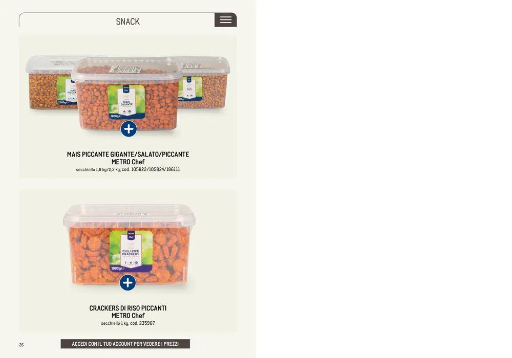 Catalogo aperitivo 2024 beverage da 20 maggio a 31 marzo di 2025 - Pagina del volantino 26