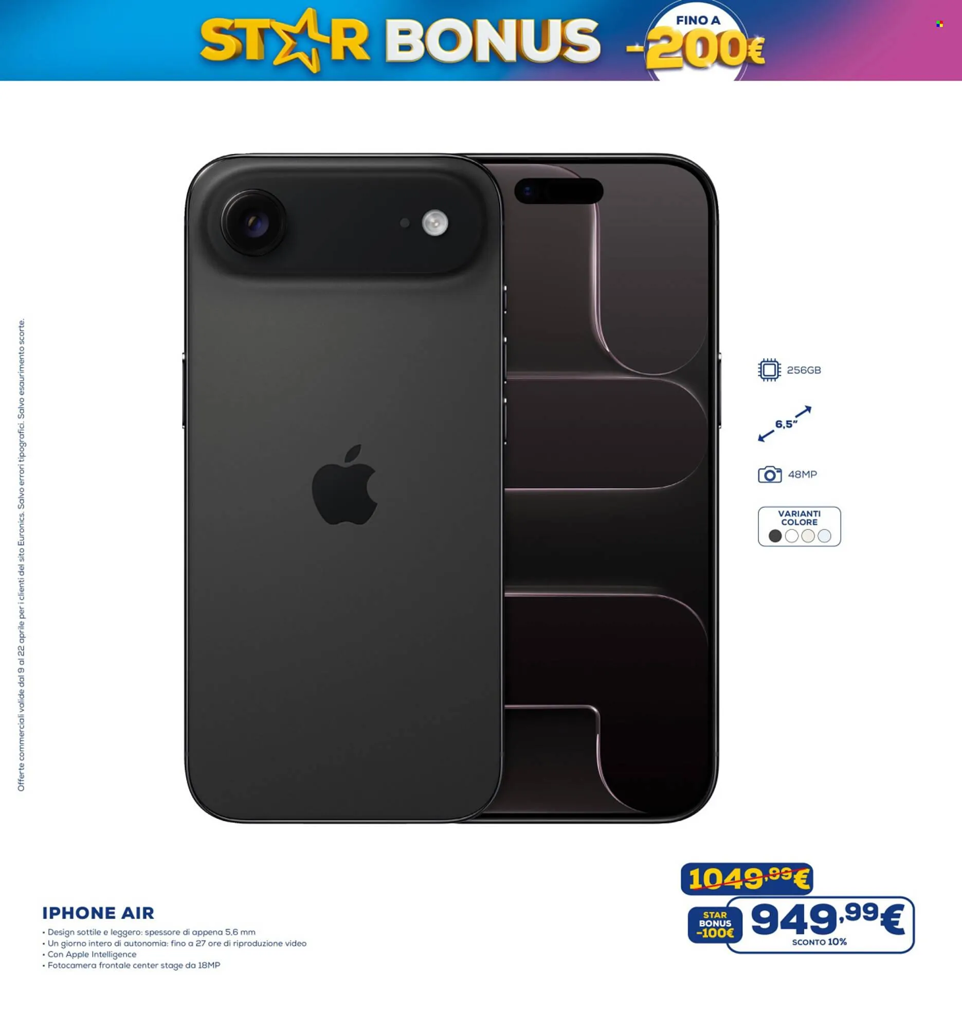 Volantino Euronics da 9 aprile a 22 aprile di 2026 - Pagina del volantino 15