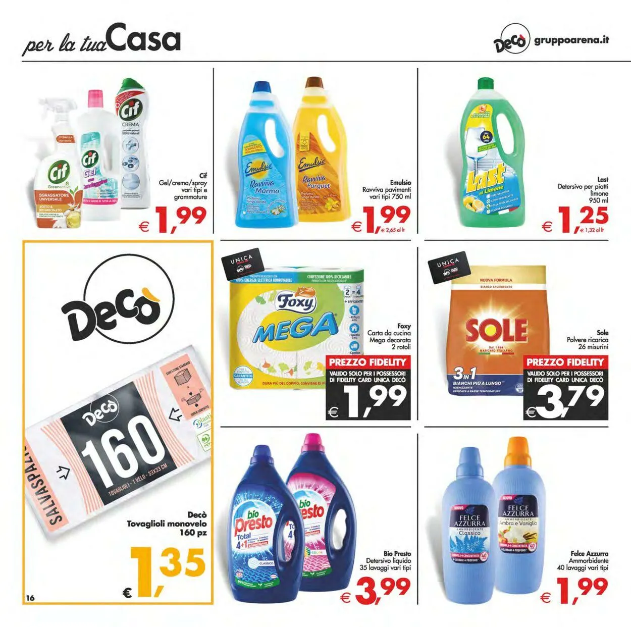 Deco Volantino attuale da 3 ottobre a 13 ottobre di 2025 - Pagina del volantino 16