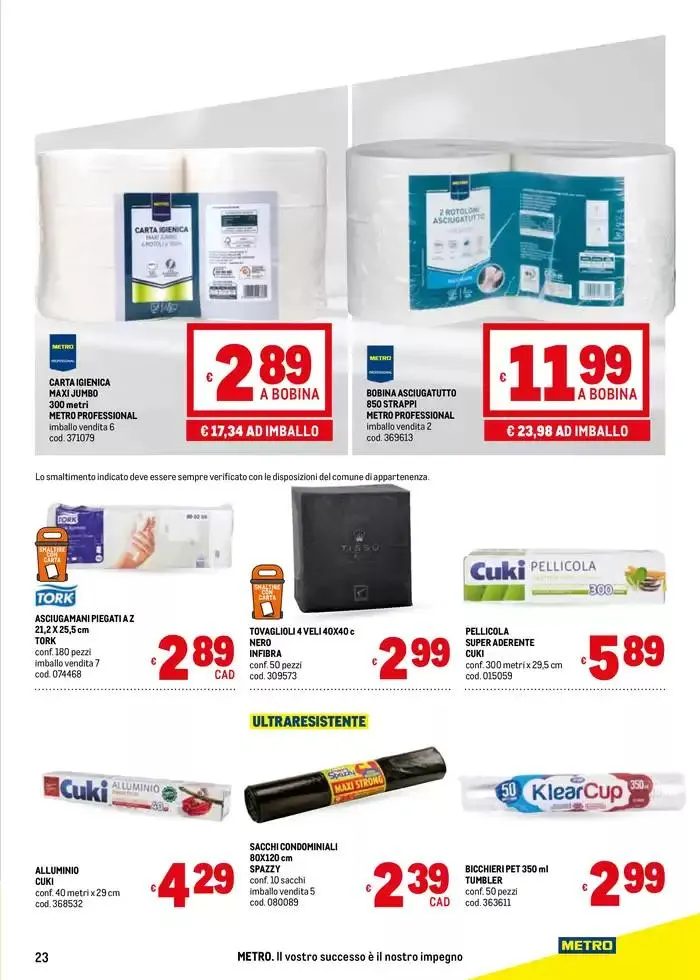 Offerte per te -Area 1 da 20 marzo a 2 aprile di 2025 - Pagina del volantino 23