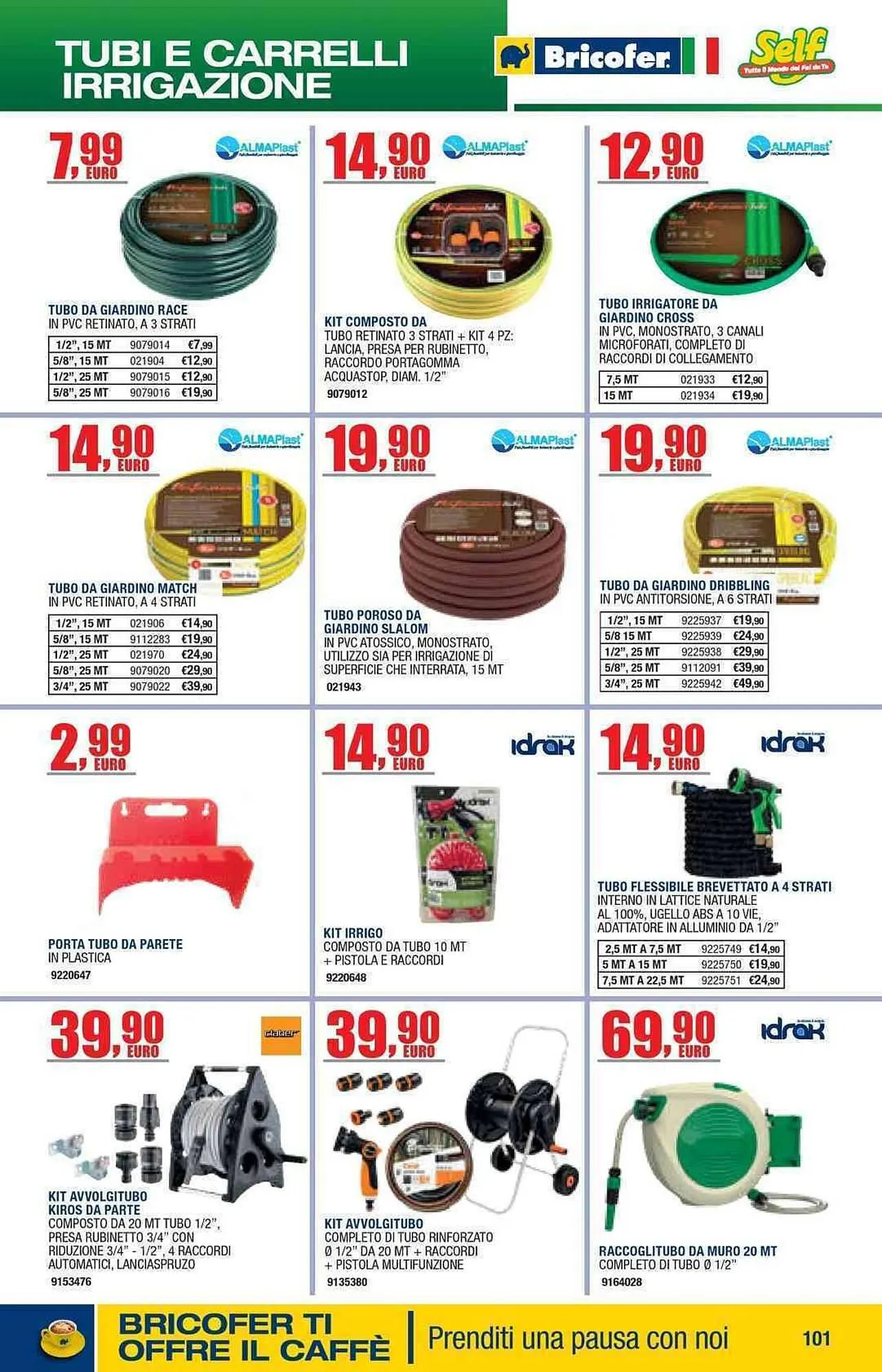 Volantino Bricofer da 24 marzo a 31 agosto di 2026 - Pagina del volantino 101