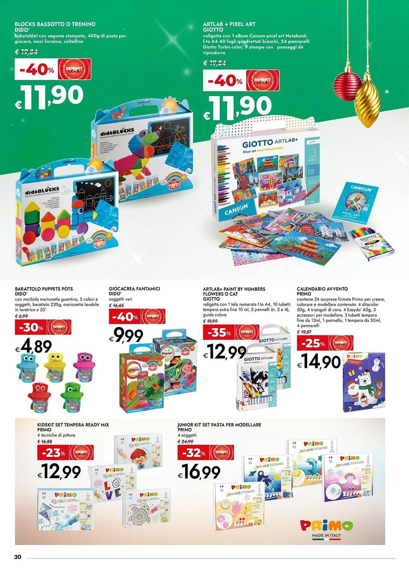 Volantino Bennet da 6 novembre a 23 dicembre di 2025 - Pagina del volantino 30