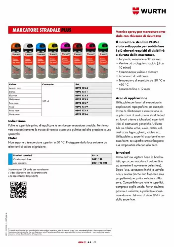 Catalogo generale da 29 aprile a 31 dicembre di 2025 - Pagina del volantino 274