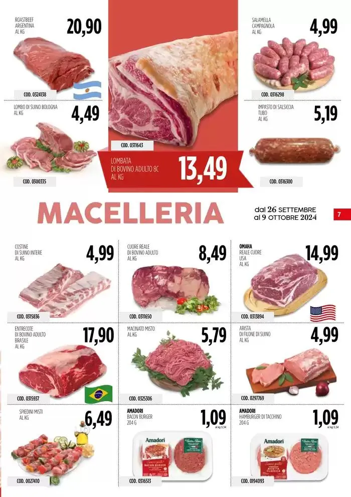 Carico Cash & Carry - Anniversario da 26 settembre a 9 ottobre di 2024 - Pagina del volantino 7