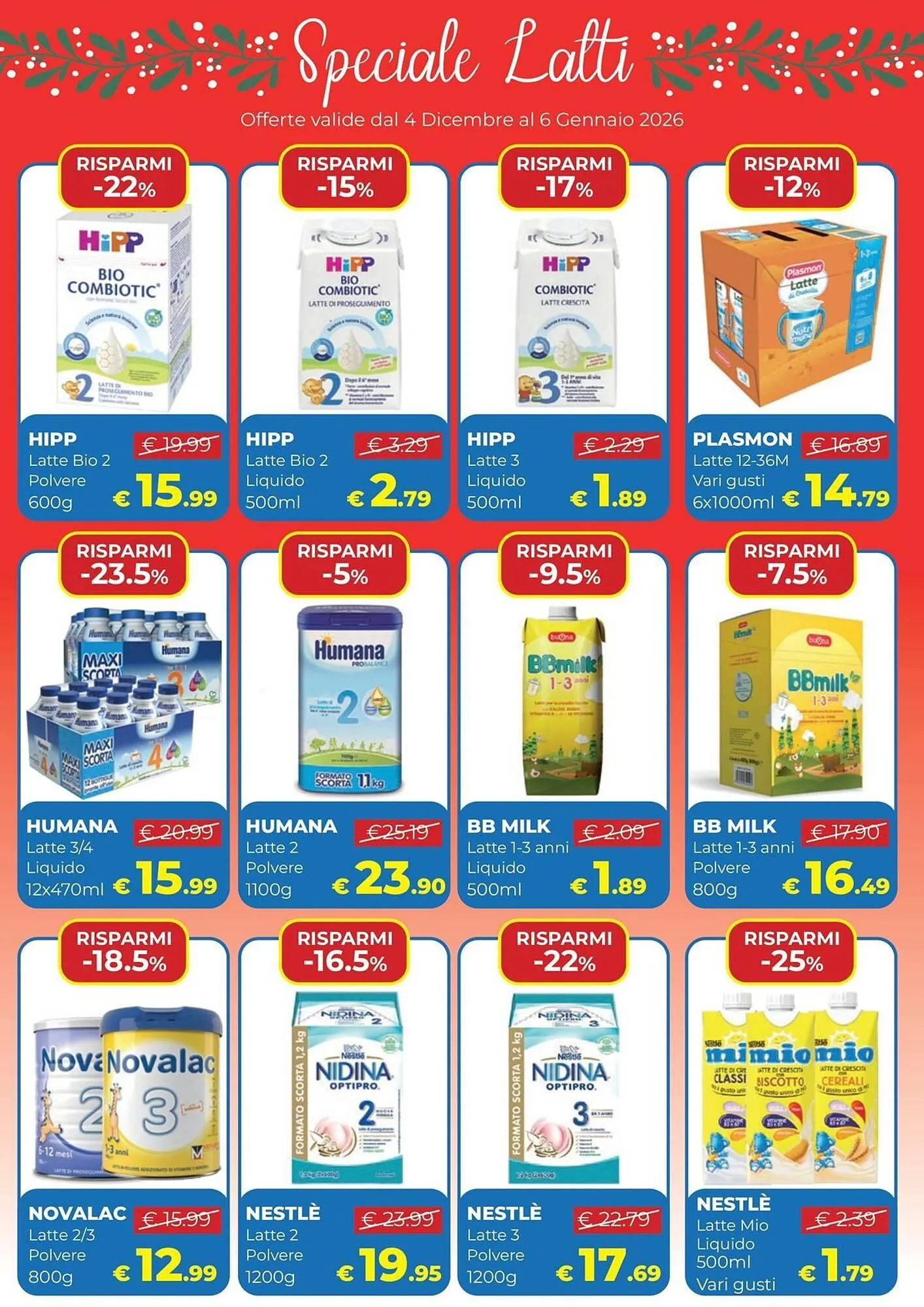 Volantino Ideal Bimbo da 4 dicembre a 6 gennaio di 2026 - Pagina del volantino 33