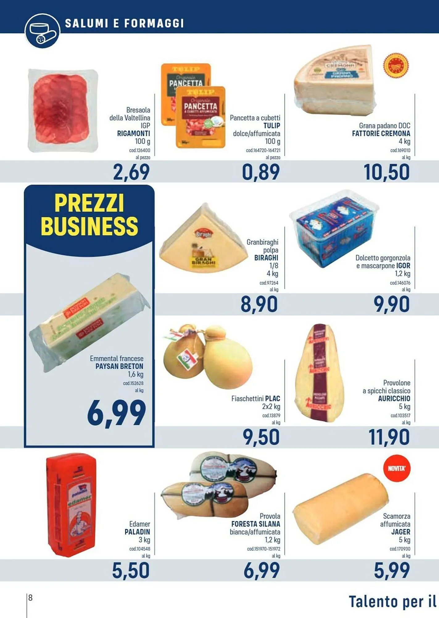 Volantino Talento Professional Store da 25 marzo a 7 aprile di 2024 - Pagina del volantino 8