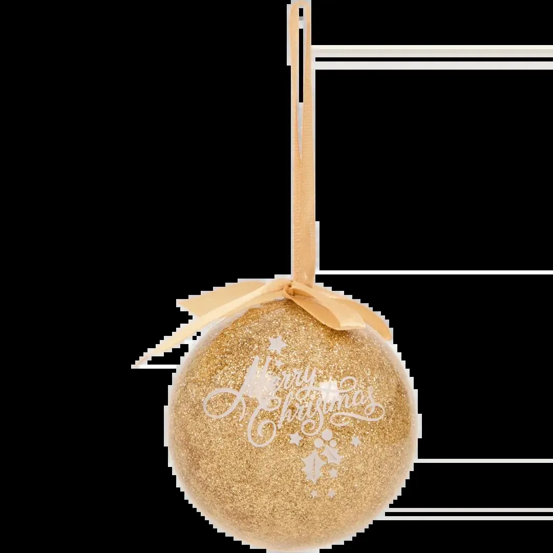 Pallina di Natale glitterata