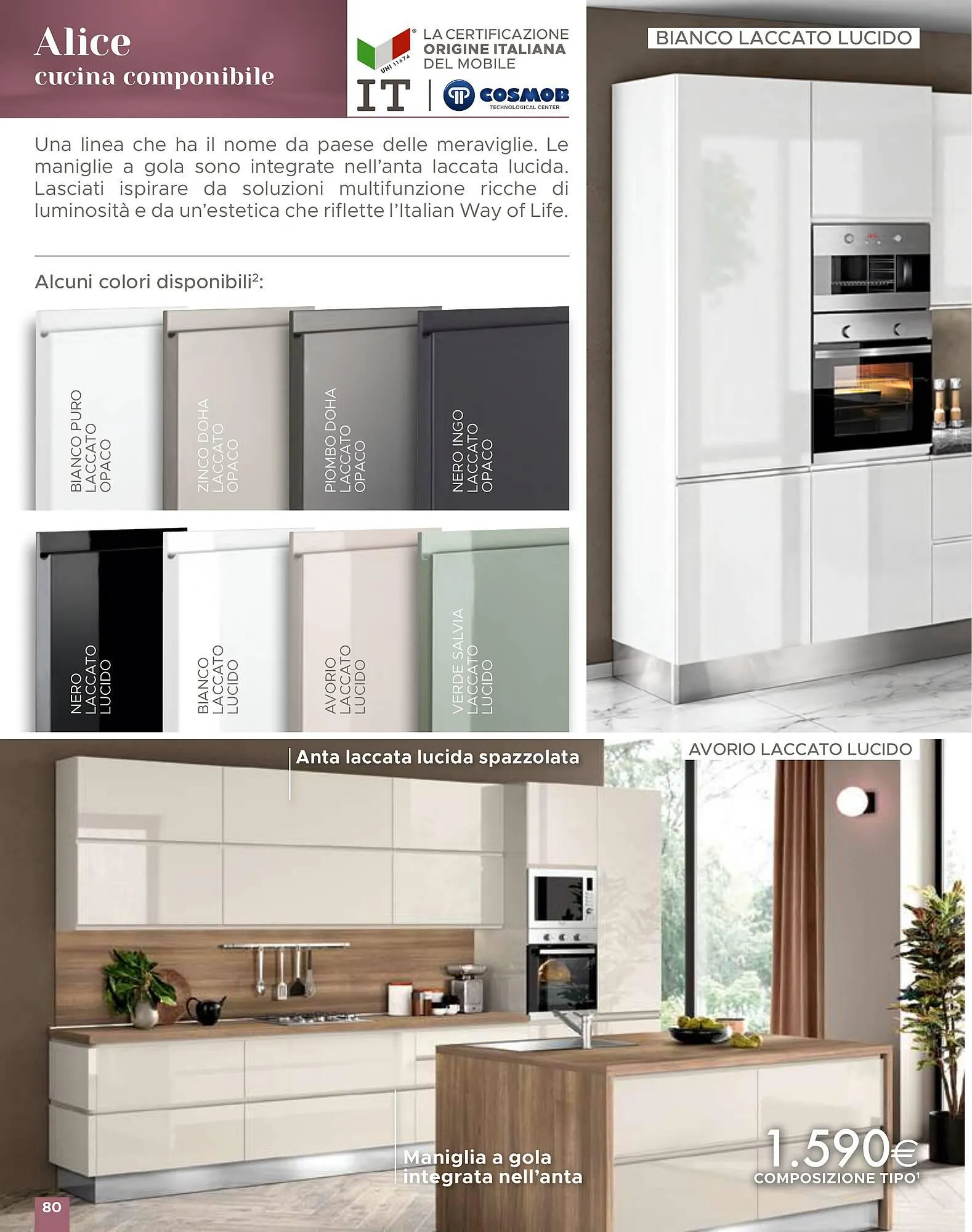 Volantino Mondo Convenienza da 1 aprile a 1 settembre di 2024 - Pagina del volantino 80