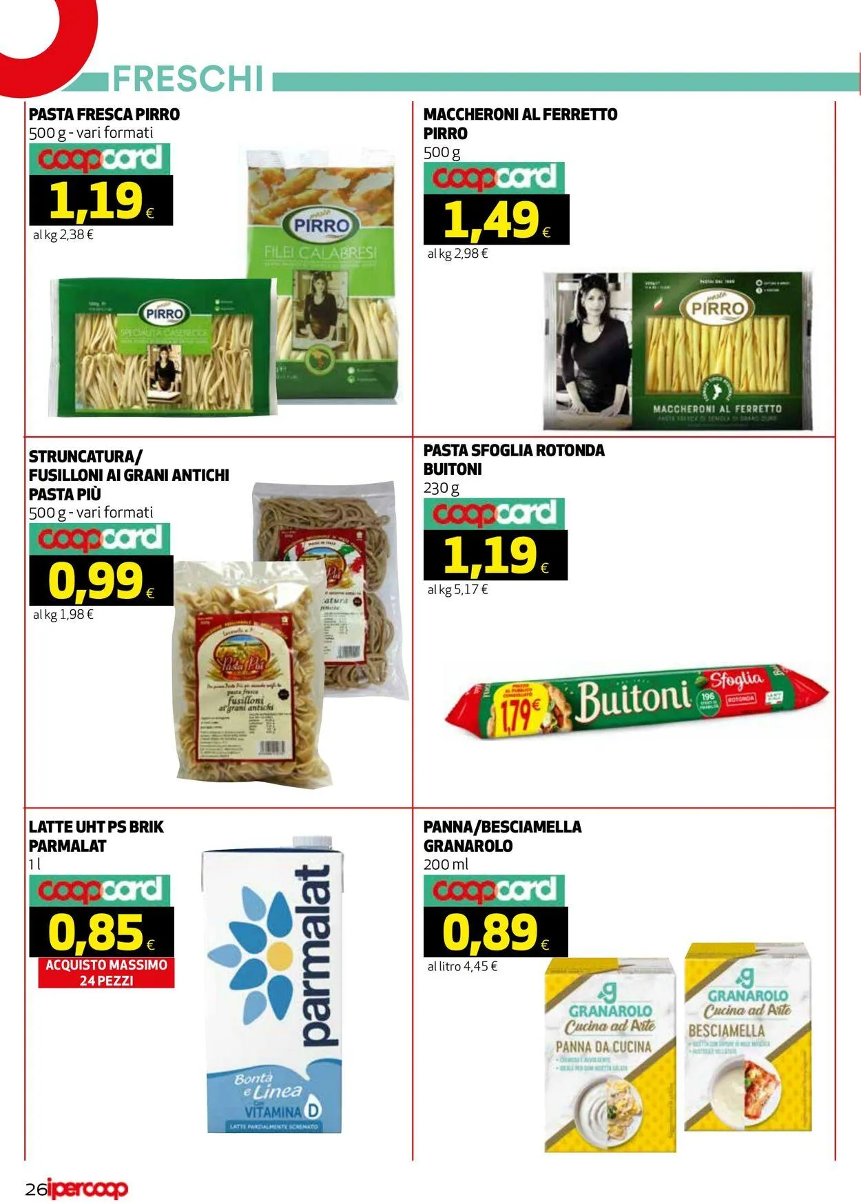 Coop Volantino attuale da 19 dicembre a 1 gennaio di 2026 - Pagina del volantino 26