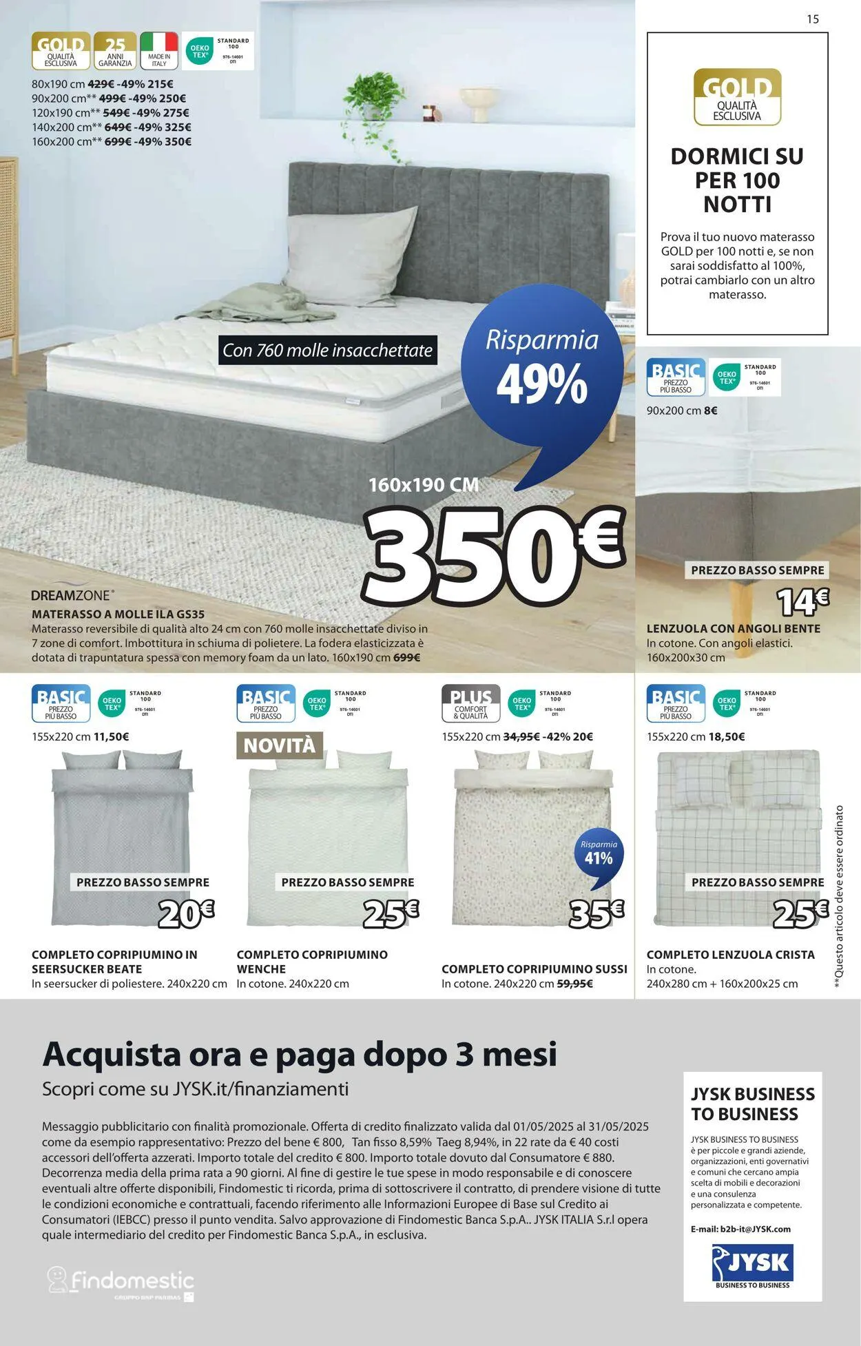 Jysk Volantino attuale da 20 maggio a 3 giugno di 2025 - Pagina del volantino 16