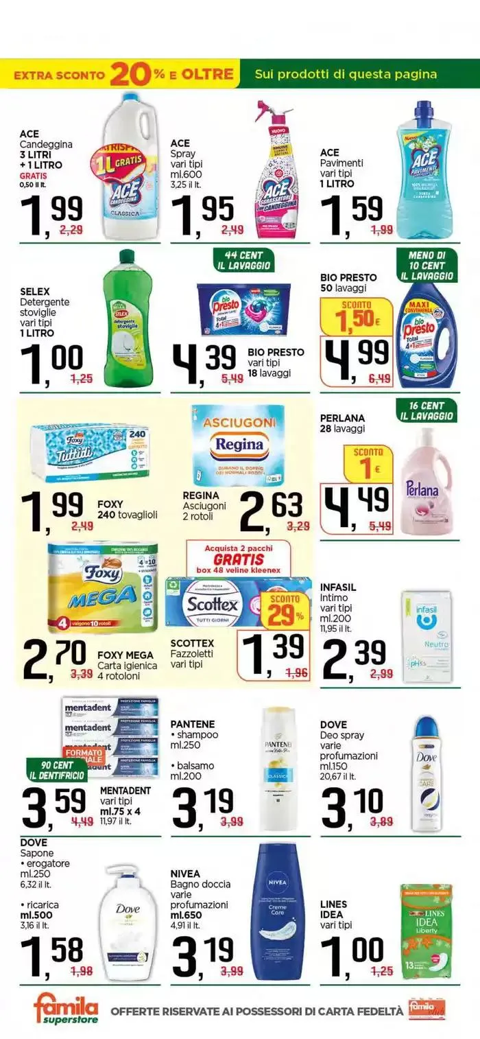 Tanti prodotti scontati 20% e oltre da 6 marzo a 15 marzo di 2025 - Pagina del volantino 16