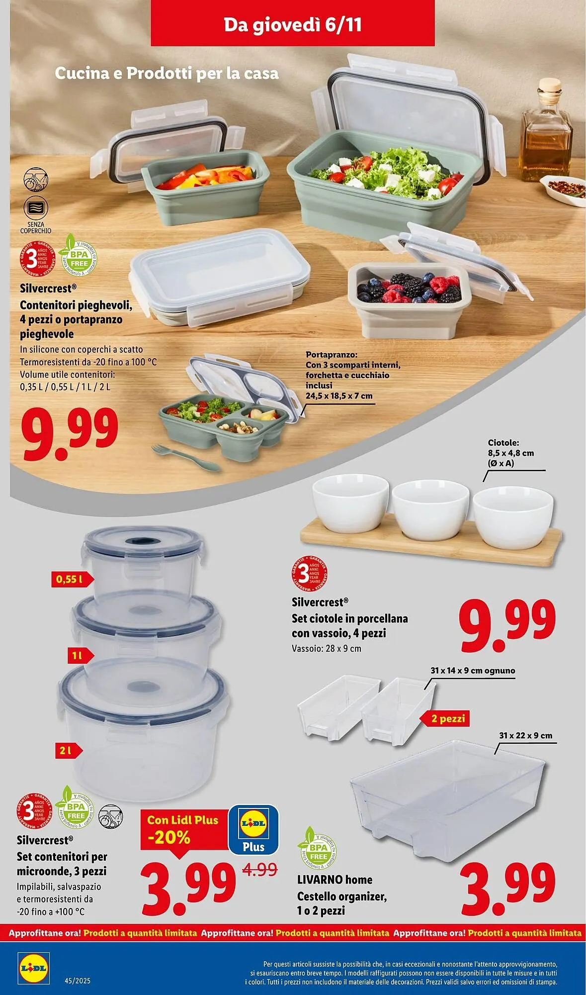 Volantino Lidl da 3 novembre a 9 novembre di 2025 - Pagina del volantino 48