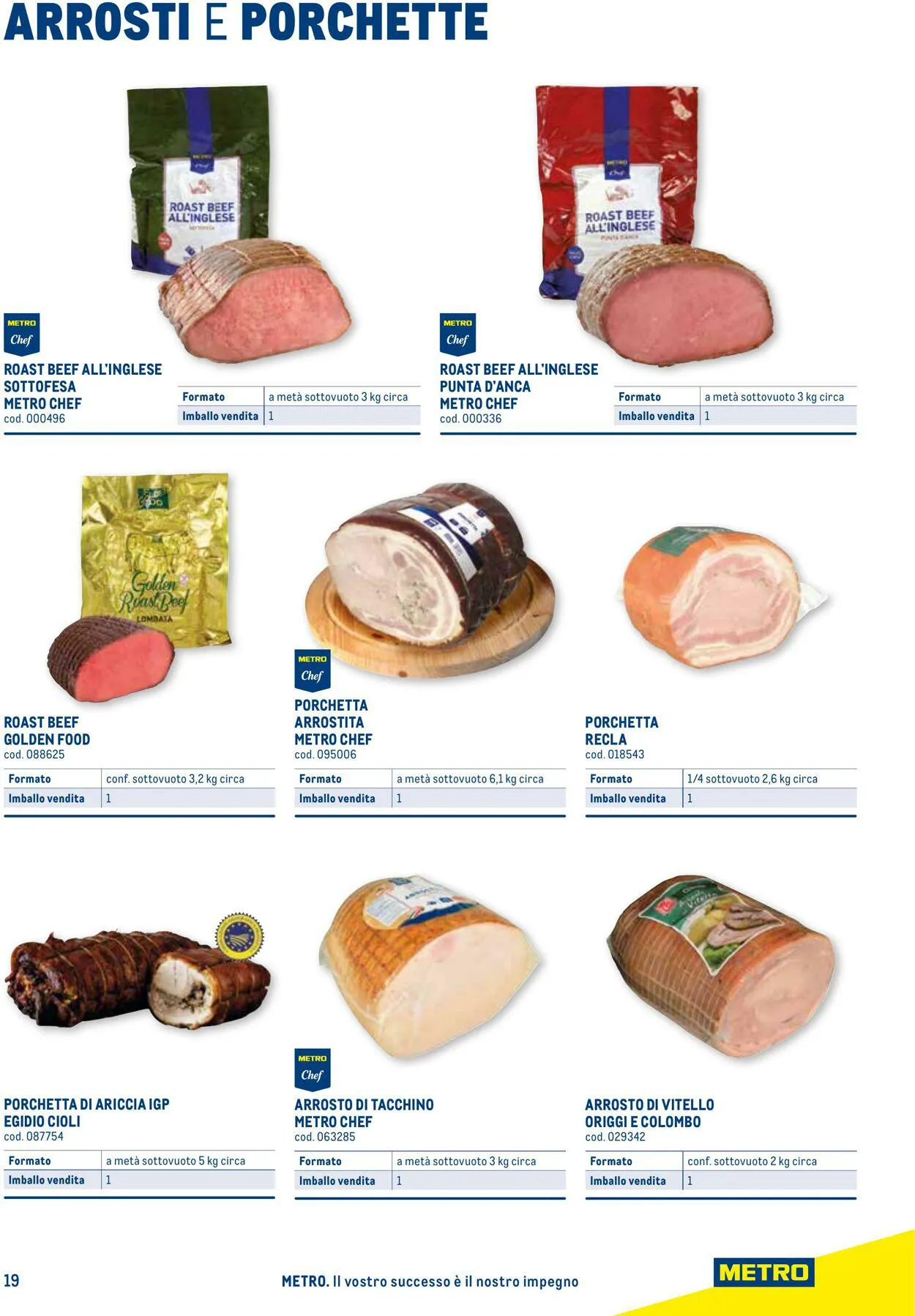 Metro Volantino attuale da 26 ottobre a 26 ottobre di 2024 - Pagina del volantino 19