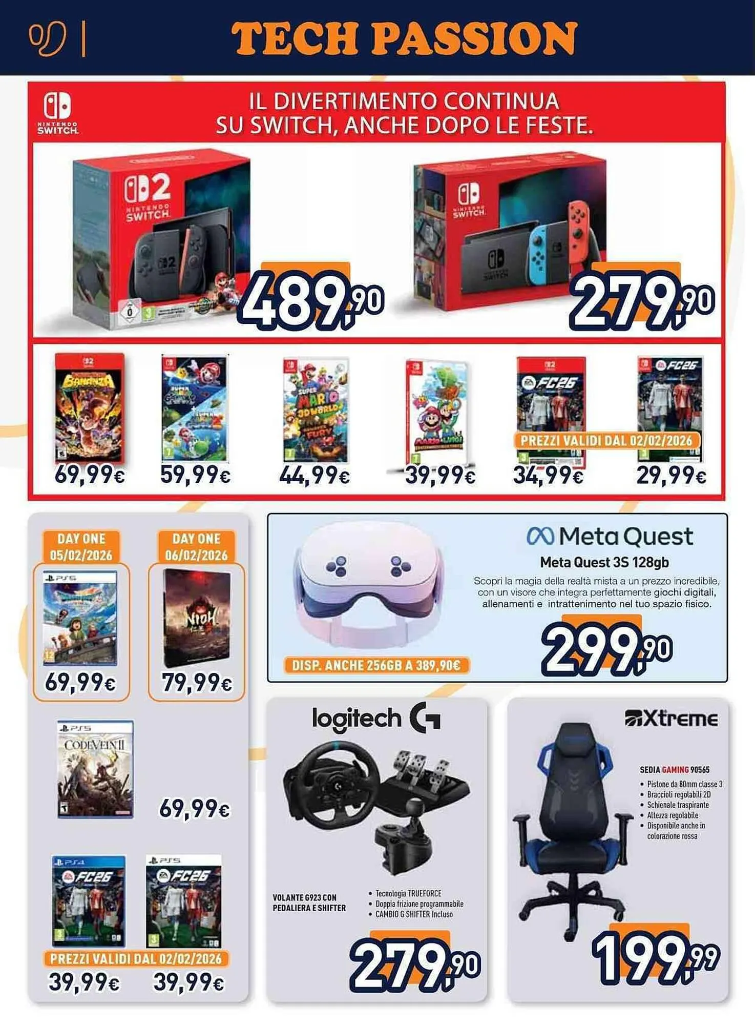 Volantino Unieuro da 30 gennaio a 12 febbraio di 2026 - Pagina del volantino 14