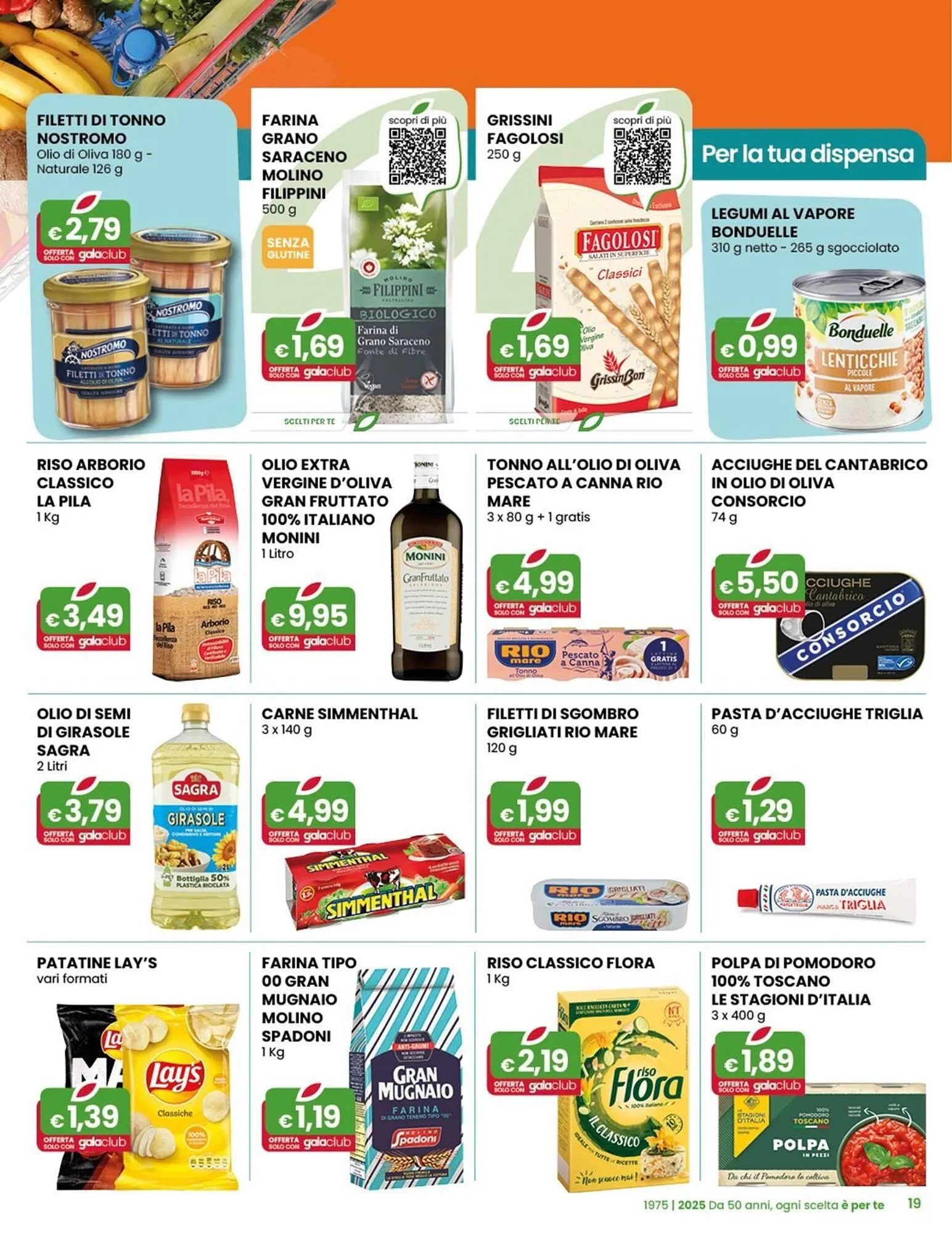 Volantino Gala Supermercati da 3 dicembre a 16 dicembre di 2025 - Pagina del volantino 19