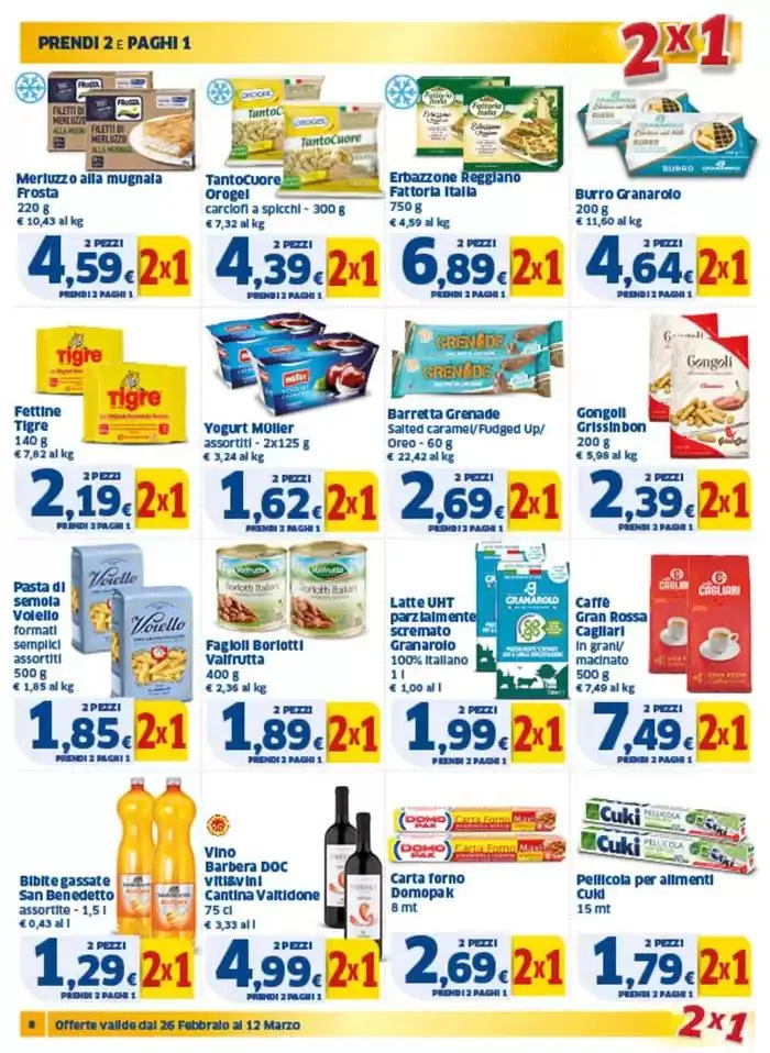 Sapori di casa da 26 febbraio a 12 marzo di 2025 - Pagina del volantino 8