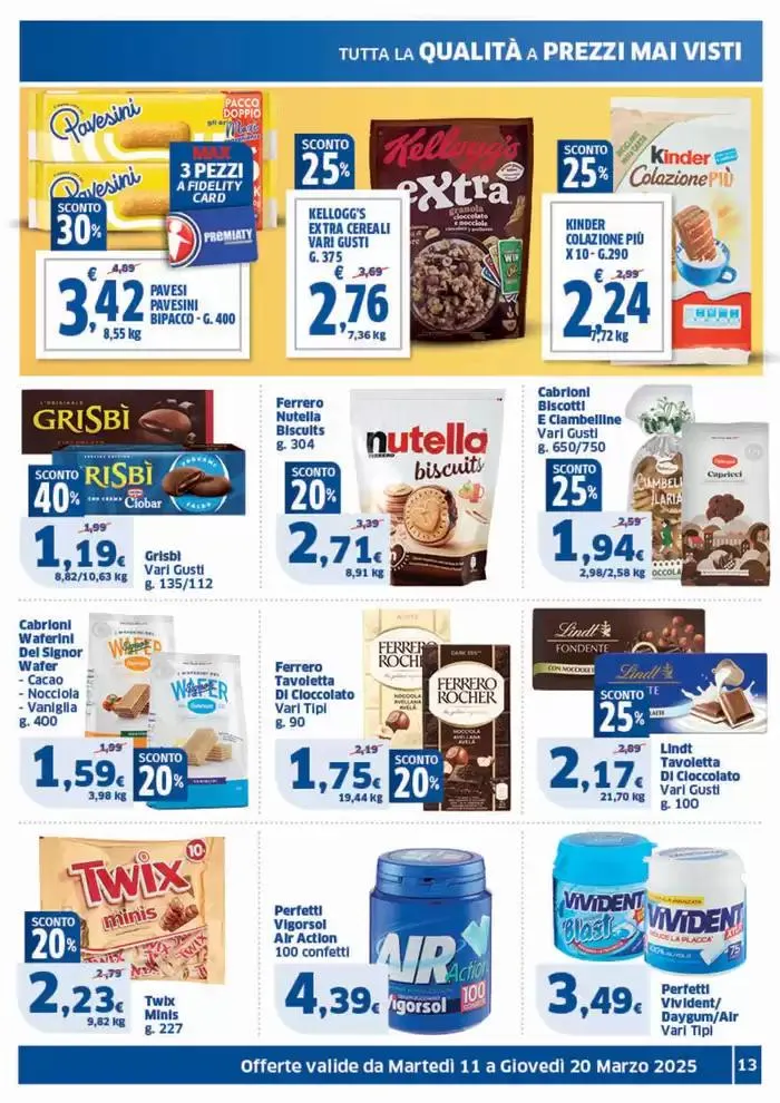 Sconti fino al 50% da 11 marzo a 20 marzo di 2025 - Pagina del volantino 13