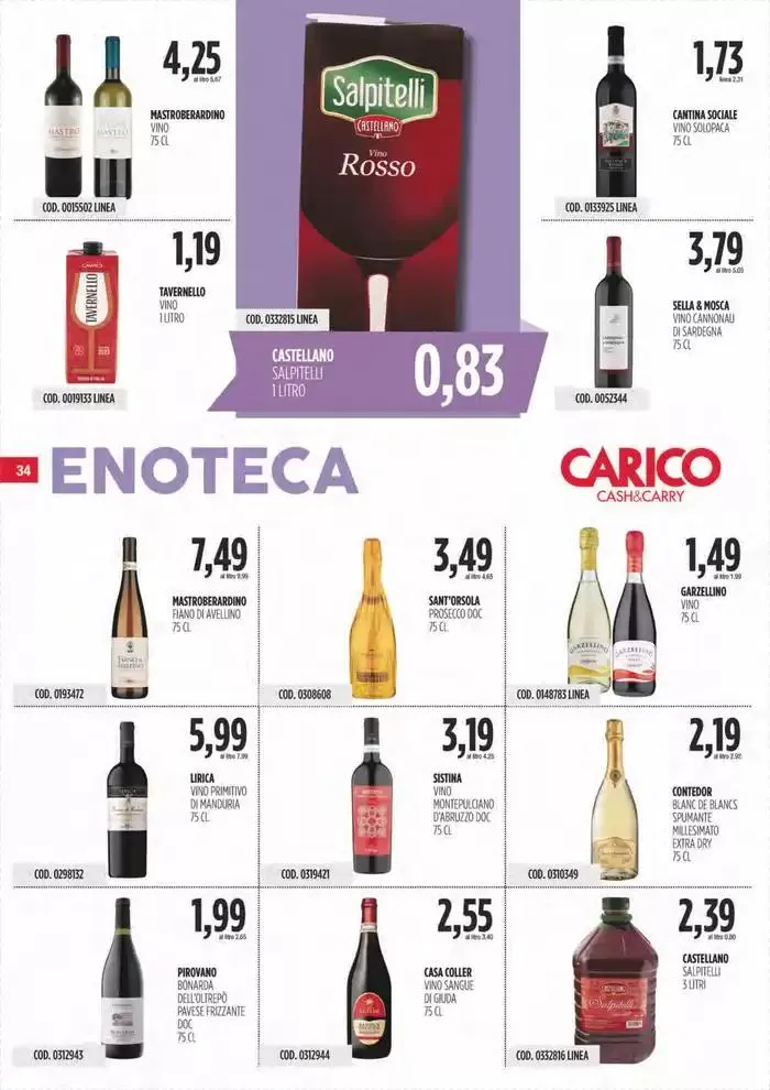 Offerte Carico Cash & Carry da 8 maggio a 21 maggio di 2025 - Pagina del volantino 34