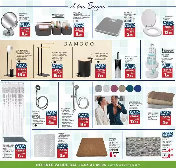 Sotto prezzi da 26 marzo a 9 aprile di 2025 - Pagina del volantino 6